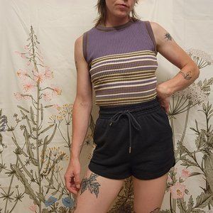 vintage striped vest